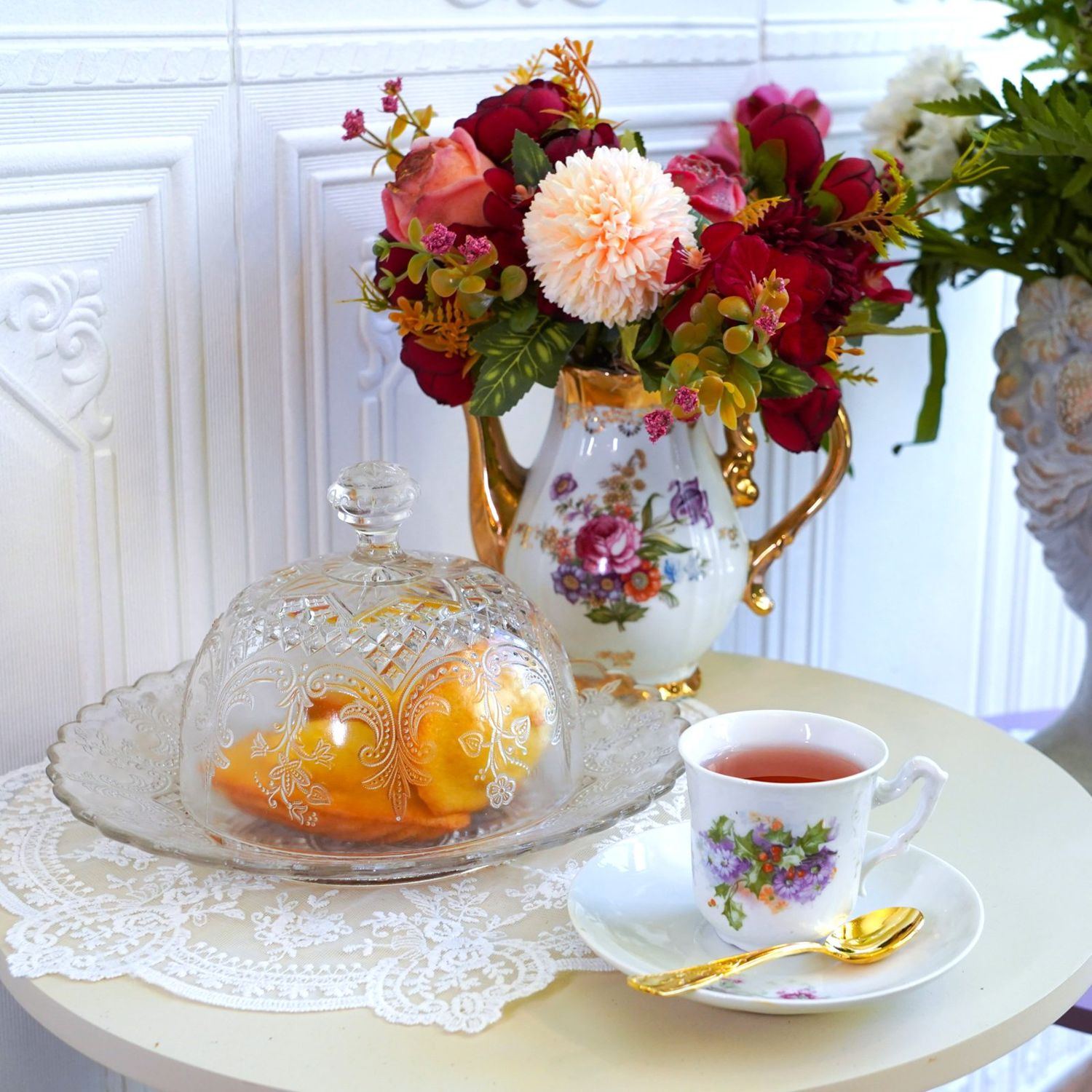 Théière et tasses